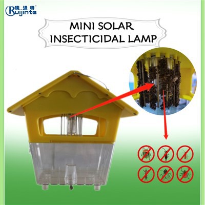 Mini elektros šoko saulės vabzdžių šviesos gaudyklė